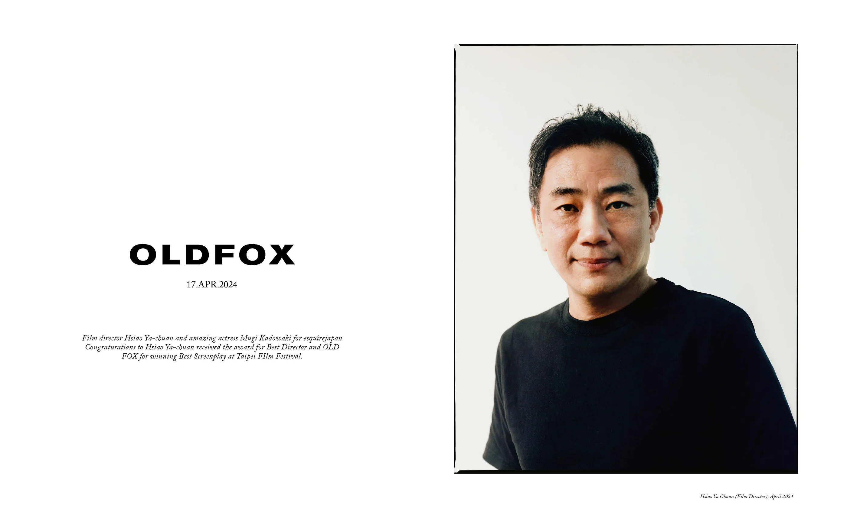 Esquire Japan: Old Fox