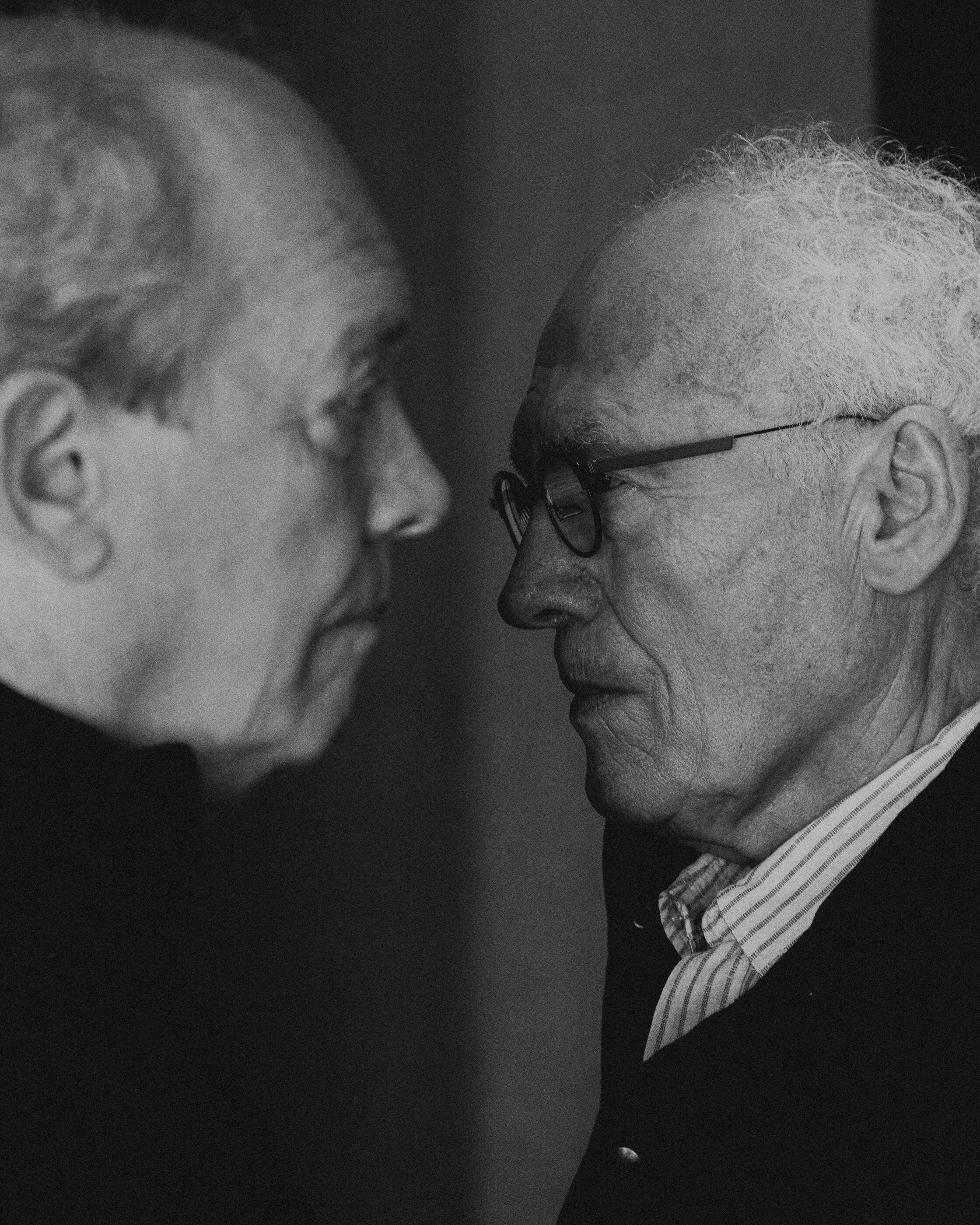 Portrait of Jean-Pierre and Luc Dardenne for Esquire Japan, Tokyo