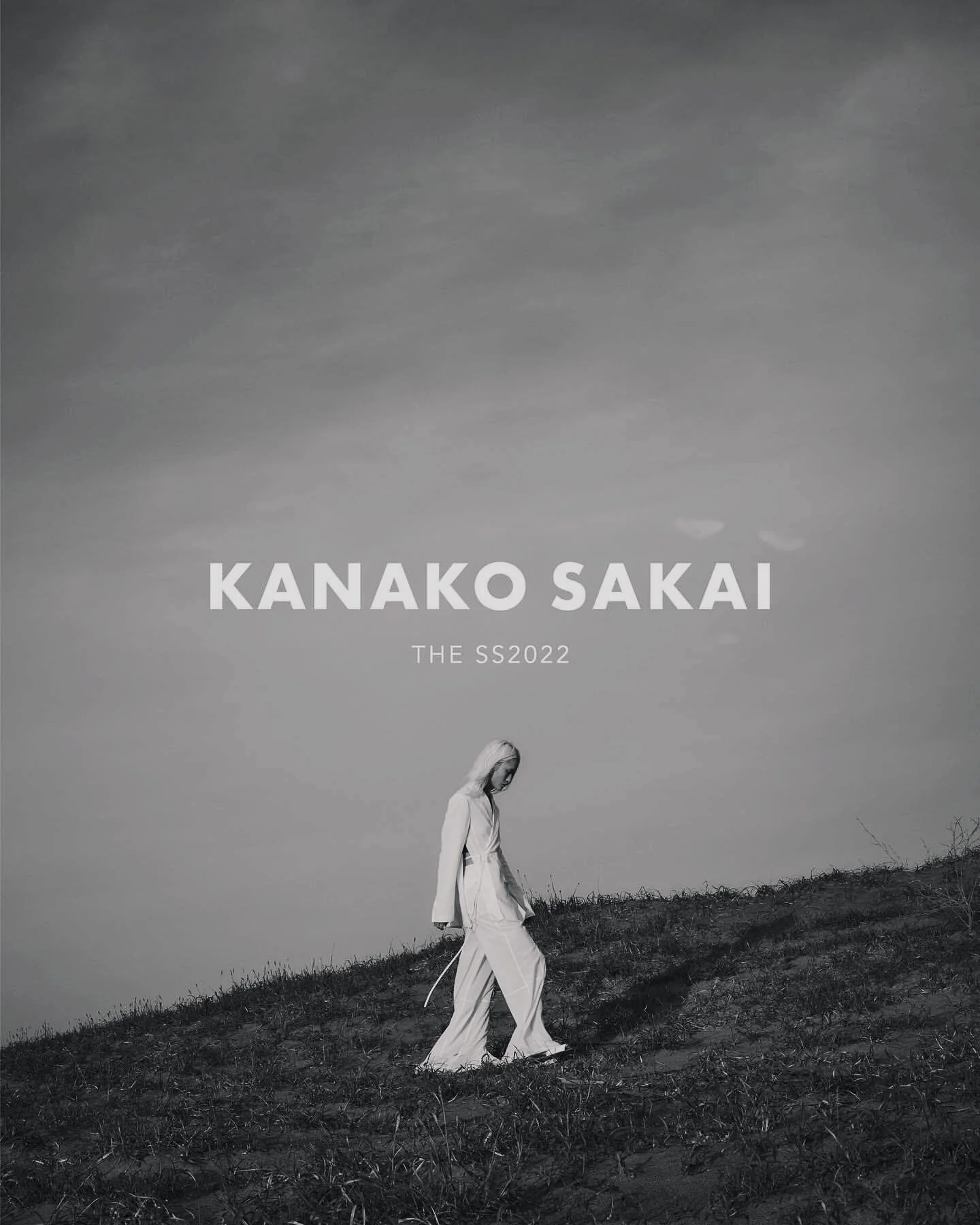 KANAKOSAKAI 22SS advertisement and key visual photographed in Tokyo