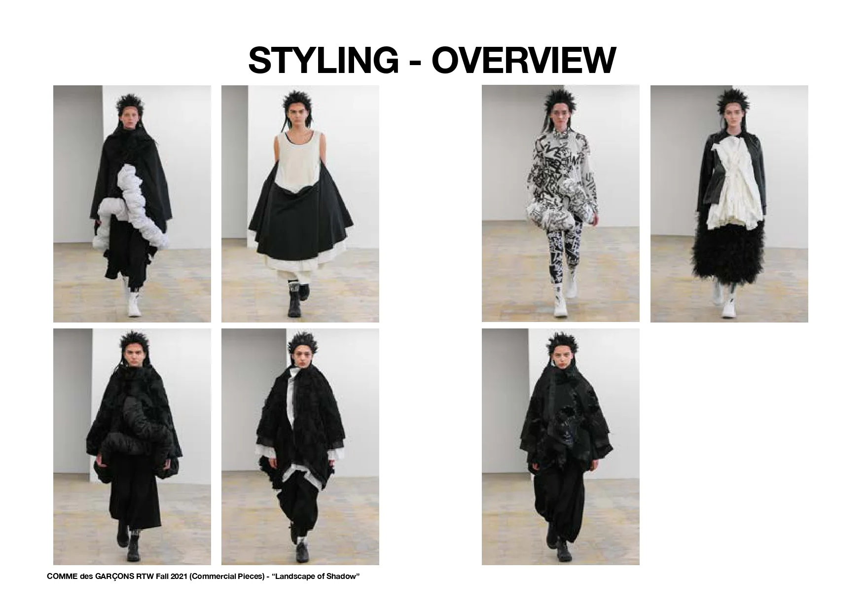 Project Sheet for COMME des GARÇONS