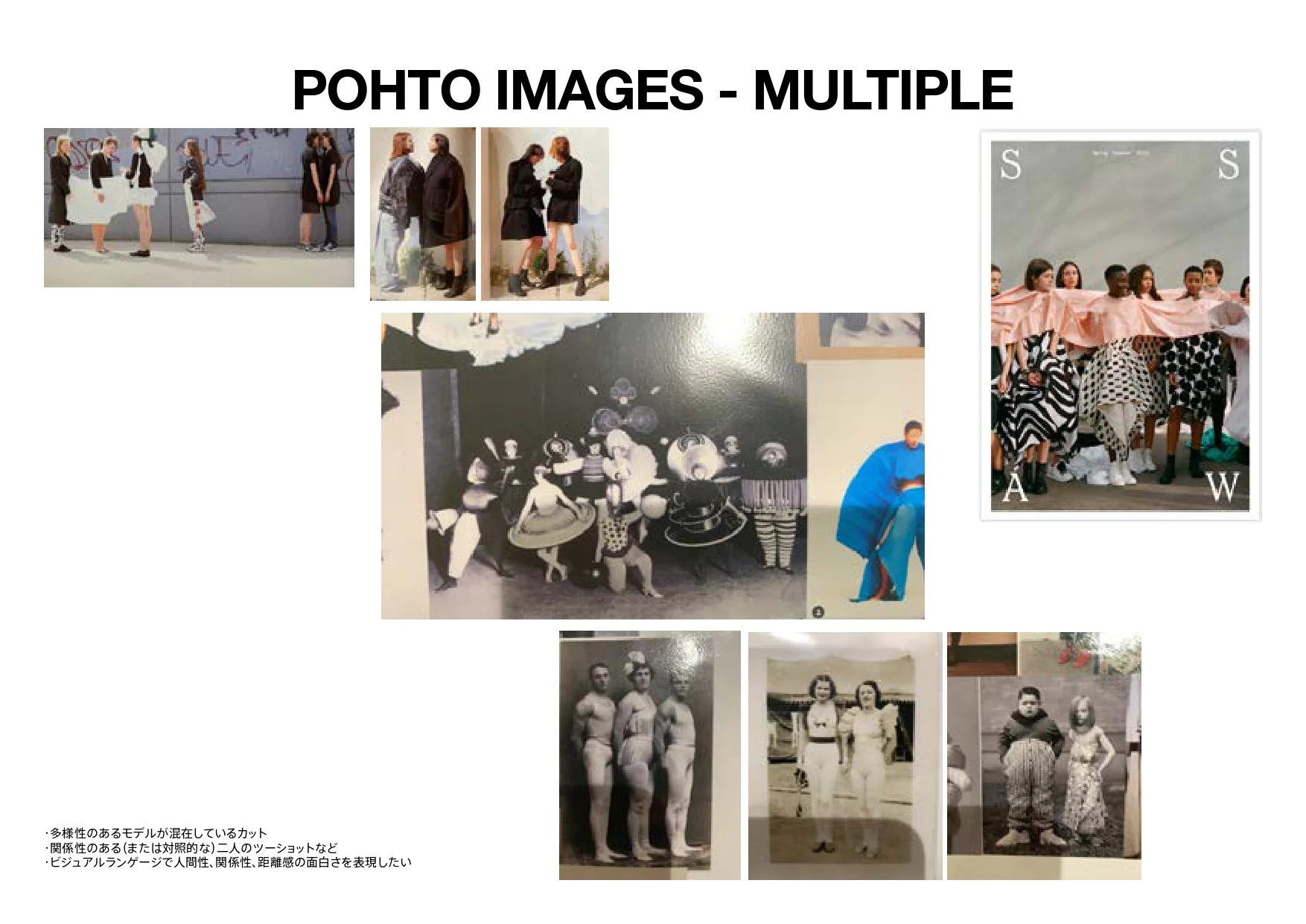 Project Sheet for COMME des GARÇONS