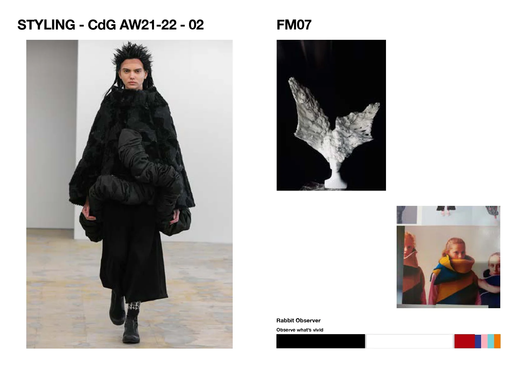 Project Sheet for COMME des GARÇONS