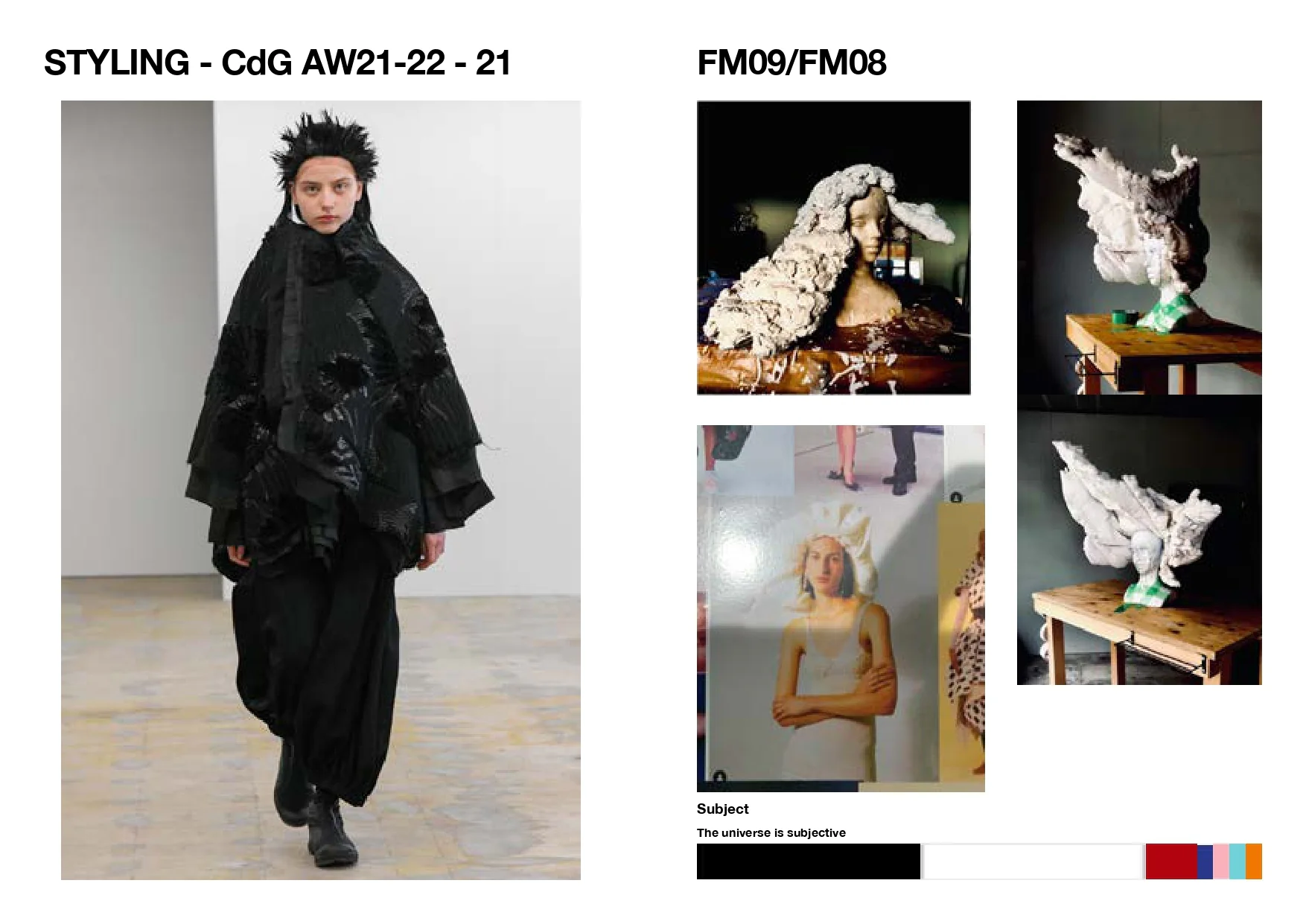 Project Sheet for COMME des GARÇONS