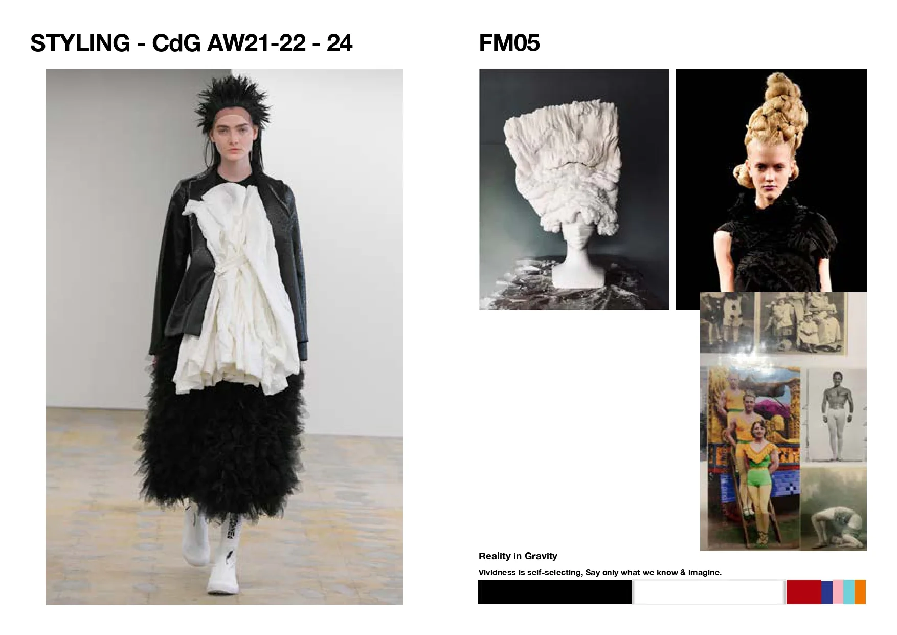 Project Sheet for COMME des GARÇONS