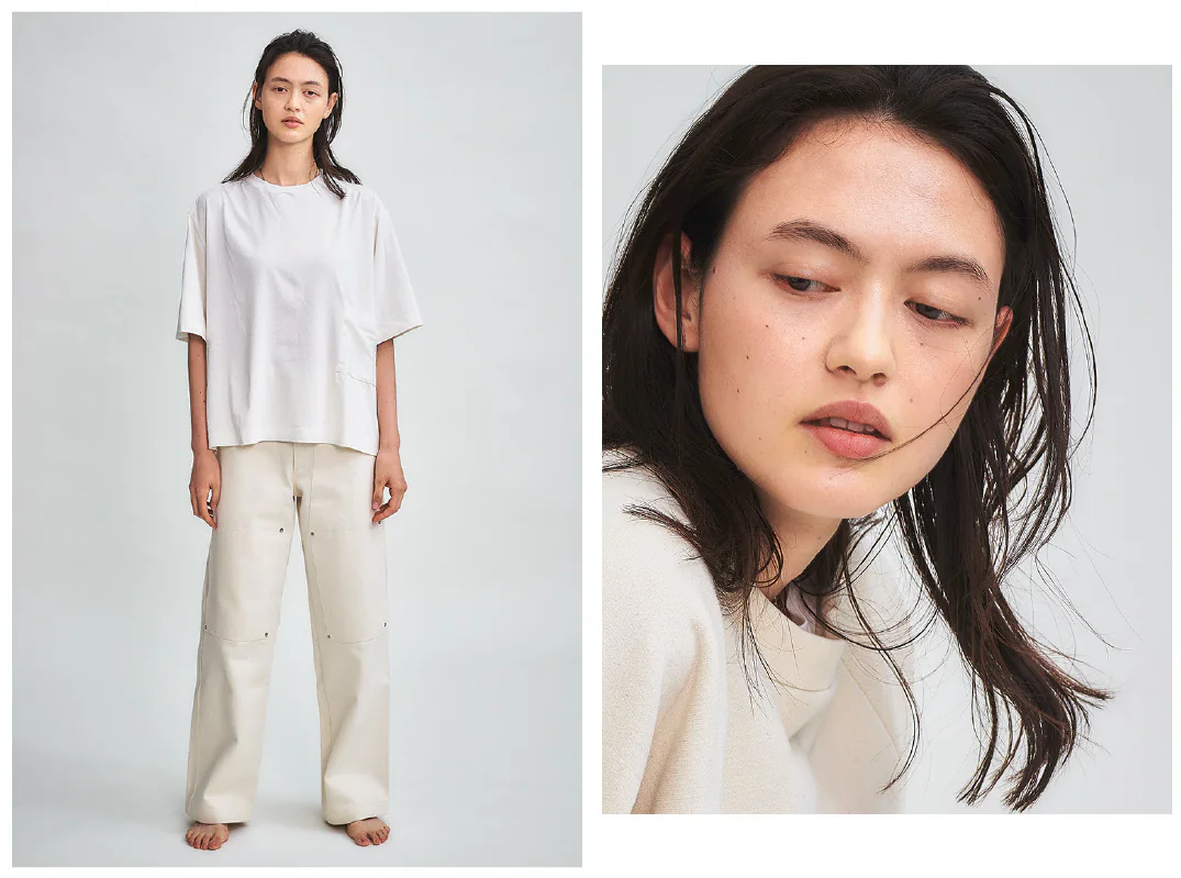 TANAKA NY TYO look photographed in Tokyo