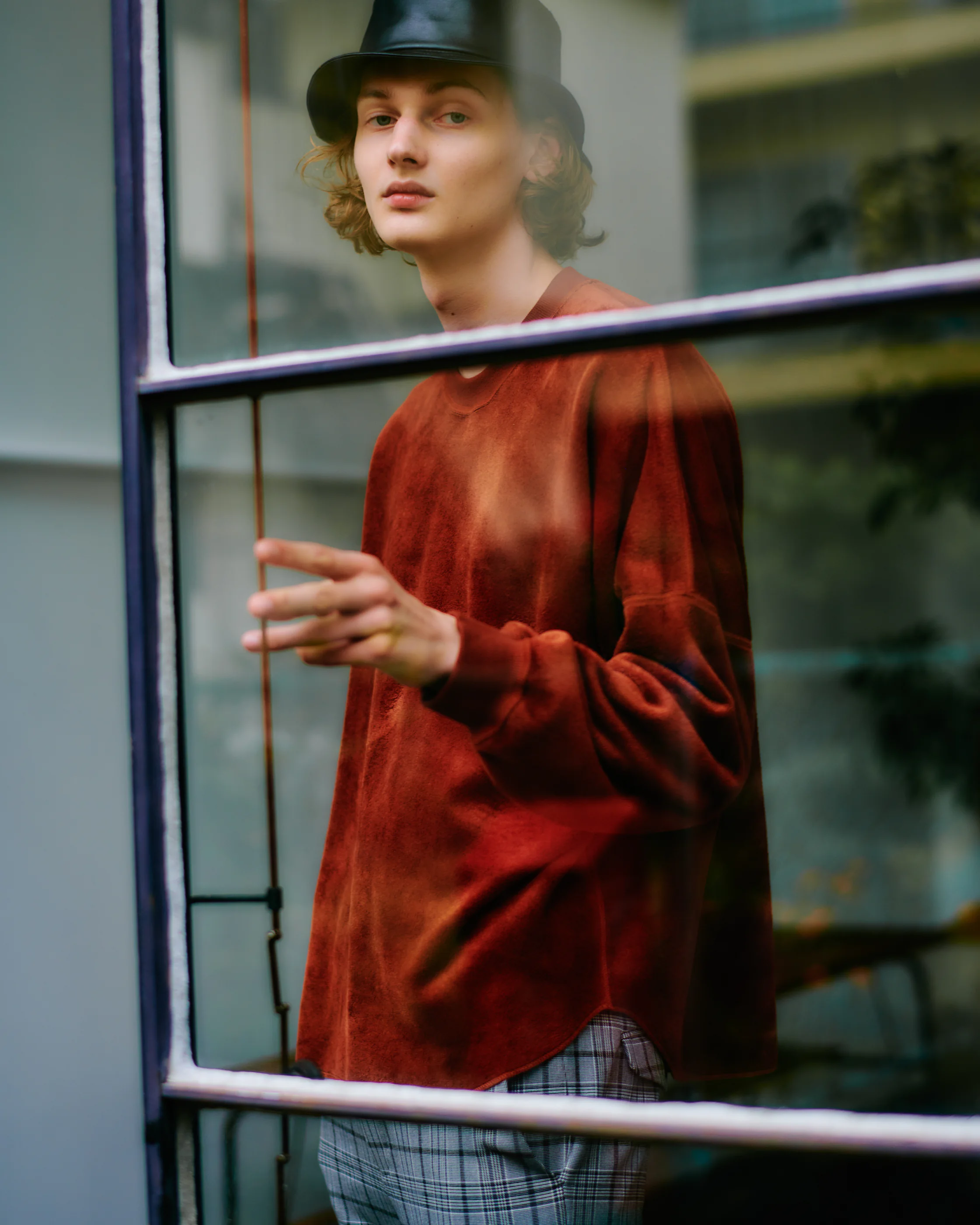 TK by TAKEO KIKUCHI look photographed in Tokyo